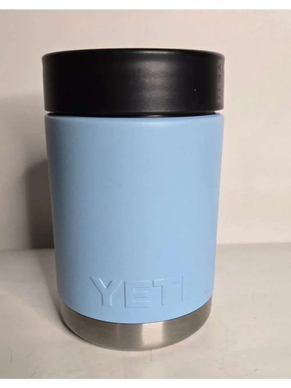 Yeti Light Blue 12oz 5inch Rambler Colster Insulation Drinks Cold Party